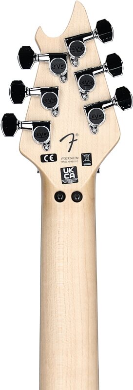EVH Eddie Van Halen Wolfgang Special Ebony Fingerboard Electric Guitar, Pelham Green, Headstock Straight Back