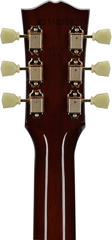 Gibson Hummingbird Original Acoustic-Electric Guitar (with Case), Antique Natural, Headstock Straight Back