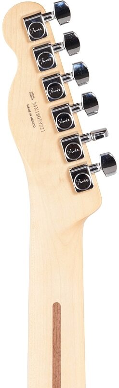 Fender Player Telecaster Pau Ferro Electric Guitar, Polar White, Headstock Straight Back