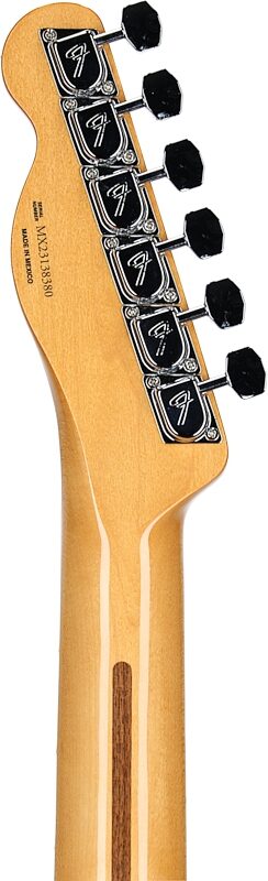 Fender Vintera II '60s Telecaster Thinline Electric Guitar, Maple Fingerboard (with Gig Bag), Black, Headstock Straight Back