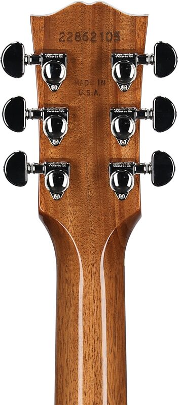 Gibson Hummingbird Studio Walnut Acoustic-Electric Guitar (with Case), Antique Walnut, Headstock Straight Back