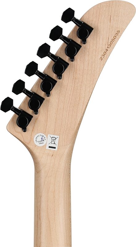 Kramer Striker HSS Electric Guitar, Maple Fingerboard (Left-Handed), Ebony, Headstock Straight Back