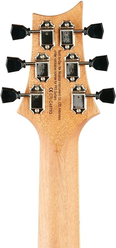 PRS Paul Reed Smith SE Zach Myers Electric Guitar (with Gig Bag), Myers Blue, Headstock Straight Back