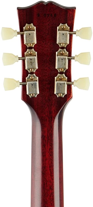 Gibson Custom 1959 Les Paul Standard Murphy Lab Ultra Light Aged Electric Guitar (with Case), Sunrise Tobacco Burst, Headstock Straight Back