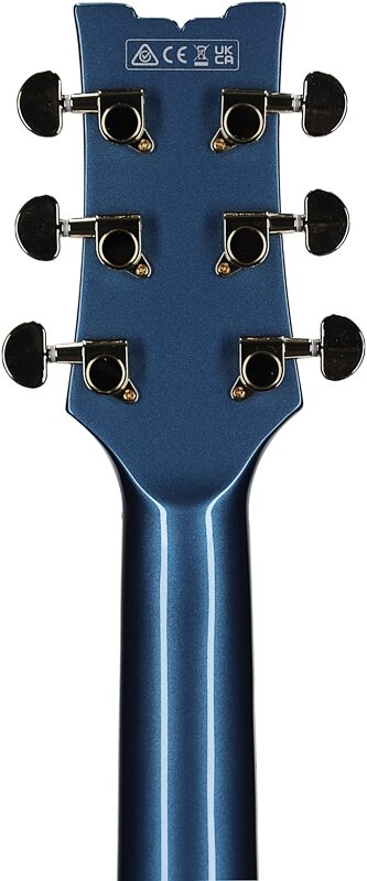 Ibanez Artcore Expressionist AMH90 Electric Guitar, Prussian Blue, Warehouse Resealed, Headstock Straight Back