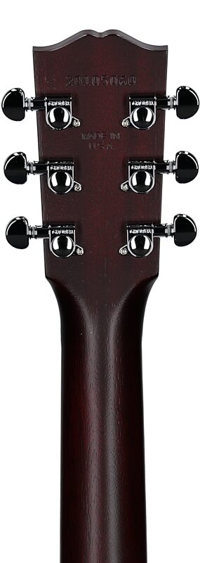 Gibson L-00 Special Acoustic-Electric Guitar (with Case), Wine Red, Open Box (Very Good), Headstock Straight Back