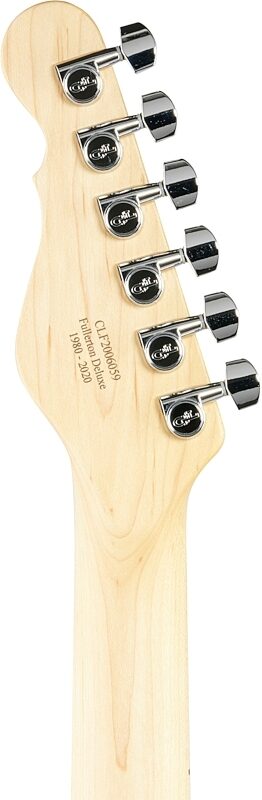 G&L Fullerton Deluxe ASAT Special Electric Guitar (with Gig Bag), Butterscotch, Headstock Straight Back