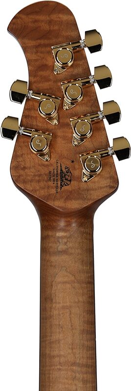Ernie Ball Music Man StingRay II Cory Wong Electric Guitar, Cashmere, Headstock Straight Back