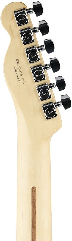 Fender Player Telecaster Electric Guitar, Maple Fingerboard, Black, Headstock Straight Back