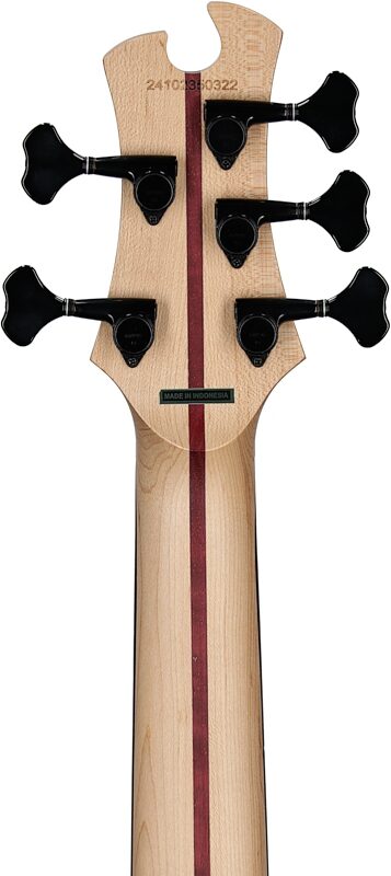 Tobias Growler V Electric Bass, 5-String (with Gig Bag), White Pearl, Headstock Straight Back