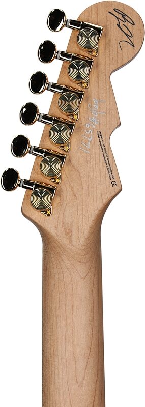 Reverend Ryan Malicsi Signature Electric Guitar, Mulberry Mist, Headstock Straight Back