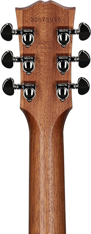Gibson J-45 Studio Rosewood Acoustic-Electric Guitar, Gloss Finish (with Case), Rosewood Burst, Headstock Straight Back