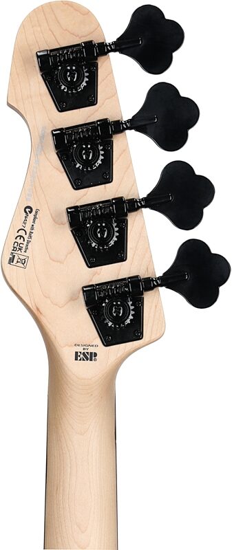 ESP LTD GB-4 Electric Bass, Violet Andromeda Satin, Headstock Straight Back