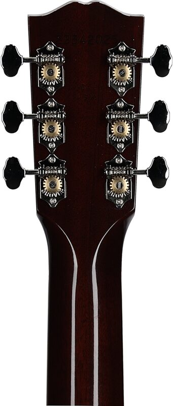 Gibson Keb' Mo' 3.0 12-Fret J-45 Acoustic-Electric Guitar (with Case), Vintage Sunburst, Headstock Straight Back