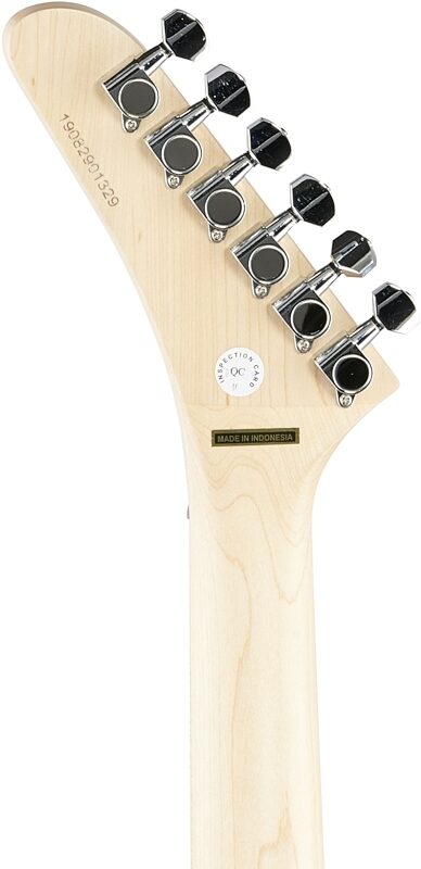 Kramer Baretta Special Electric Guitar, with Maple Fingerboard, Ruby Red, Headstock Straight Back