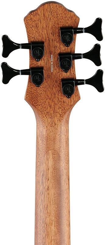 Michael Kelly Dragonfly 5 Acoustic-Electric Bass Guitar, 5-String, Ovangkol Fingerboard, Java, Headstock Straight Back