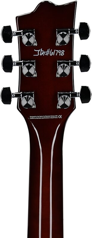 Reverend Roundhouse Electric Guitar, Violin Brown, Headstock Straight Back