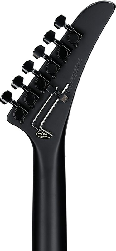 Kramer Assault Figured Electric Guitar (with Gig Bag), Magenta Perimeter, Headstock Straight Back