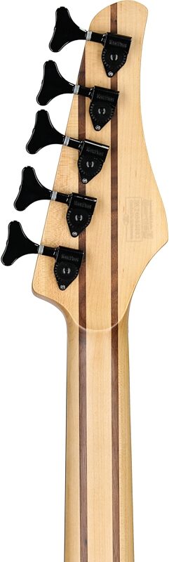 Schecter Reaper-5 Electric Bass, 5-String, Natural Satin, Headstock Straight Back