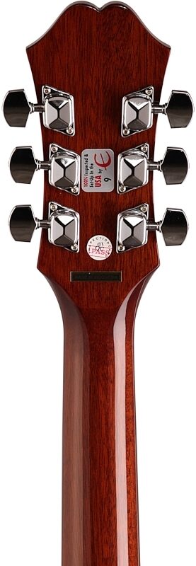 Epiphone J-15 EC Cutaway Acoustic-Electric Guitar, Natural, Headstock Straight Back
