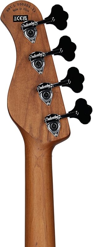 Sadowsky MetroExpress MV4 Electric Bass, with Maple Fingerboard, Black, Headstock Straight Back