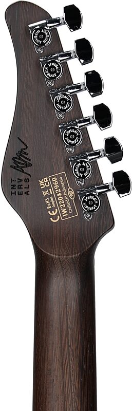 Schecter Aaron Marshall AM-6 Tremolo Electric Guitar, Left-Handed, Arctic Jade, Headstock Straight Back