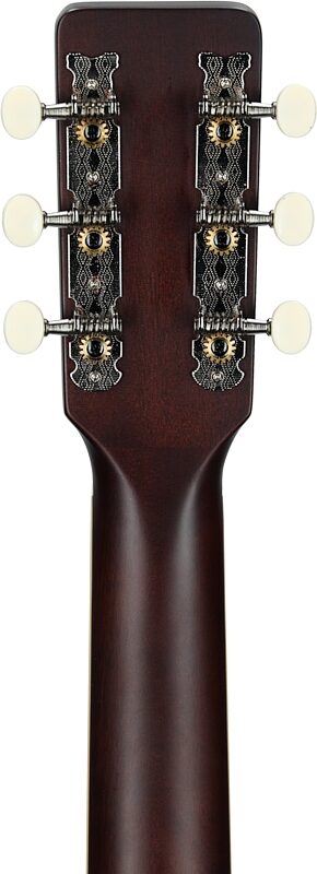 Gretsch G9500 Jim Dandy Parlor Flat Top Acoustic Guitar, Rex Burst, Headstock Straight Back