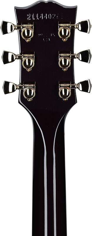 Gibson ES-335 Supreme Figured Top Electric Guitar (with Case), Blueberry Burst, Headstock Straight Back