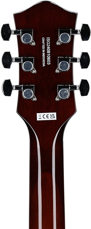 Gretsch Streamliner Jet Club Electric Guitar, Dark Denim, Headstock Straight Back