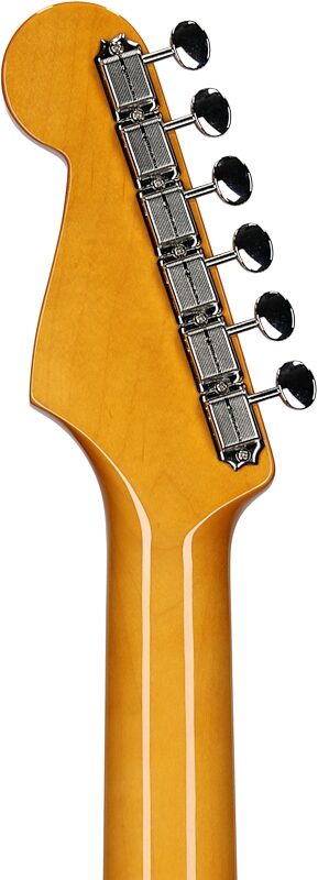 Fender American Vintage II 1965 Stratocaster Electric Guitar, Rosewood (with Case), Sonic Blue, Headstock Straight Back