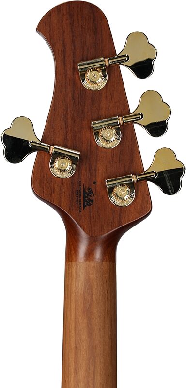 Ernie Ball Music Man StingRay Special Electric Bass (with Mono Case), Jackpot, Headstock Straight Back