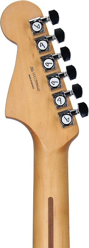 Fender Player Plus Meteora Electric Guitar (with Gig Bag), 3-Color Sunburst, Maple Fretboard, Headstock Straight Back