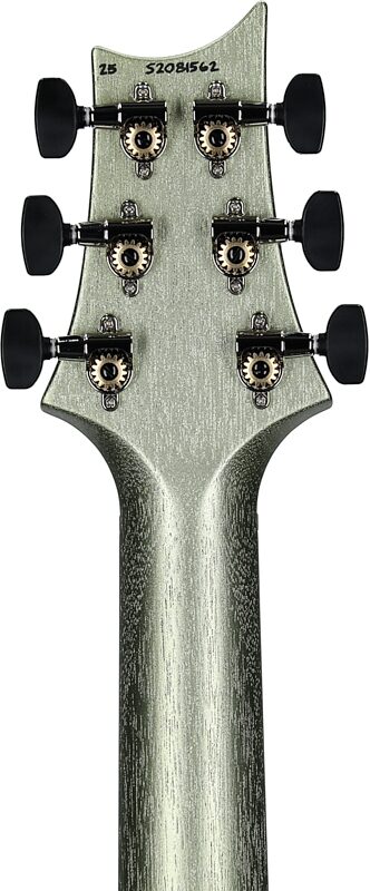 PRS Paul Reed Smith S2 Vela Satin Electric Guitar (with Gig Bag), Mavis Mint Metallic, Headstock Straight Back