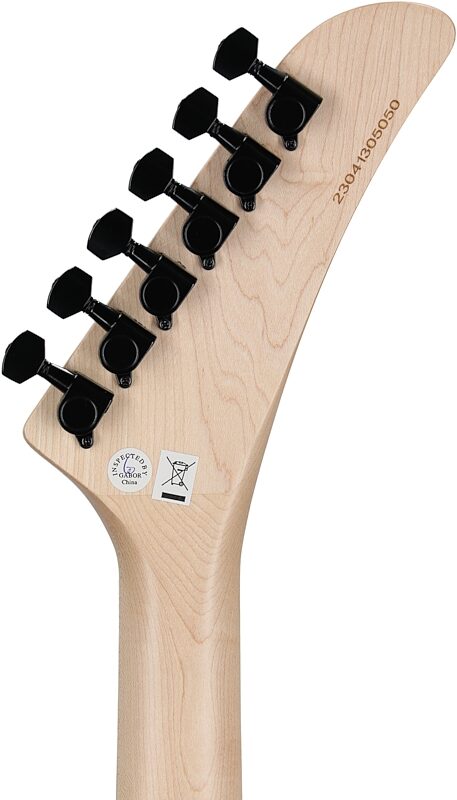 Kramer Striker HSS Electric Guitar, Maple Fingerboard (Left-Handed), Jumper Red, Headstock Straight Back
