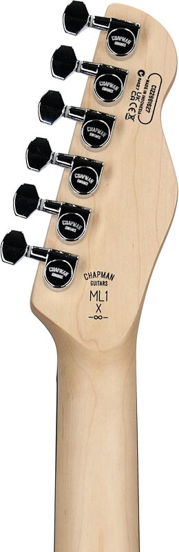 Chapman ML1 X Electric Guitar, Deep Red Gloss, Headstock Straight Back