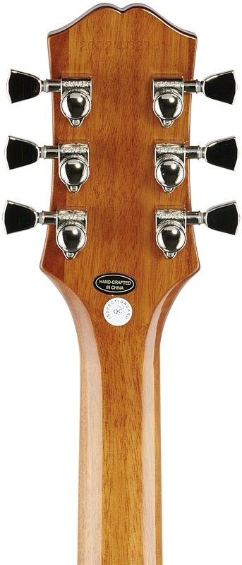 Epiphone Les Paul Modern Electric Guitar, Faded Pelham Blue, Headstock Straight Back