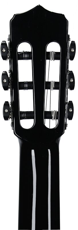 Cordoba Fusion 5 Nylon String Guitar, Black, Headstock Straight Back