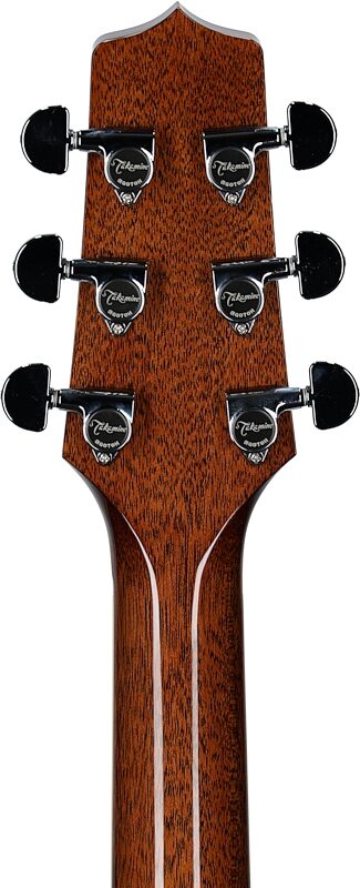 Takamine EF360SCTT Acoustic-Electric Guitar (with Case), Natural, Headstock Straight Back