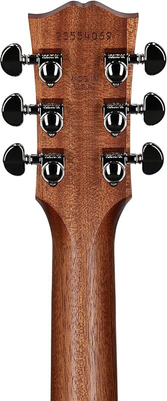 Gibson Hummingbird Studio Walnut Acoustic-Electric Guitar (with Case), Satin Walnut Burst, Headstock Straight Back