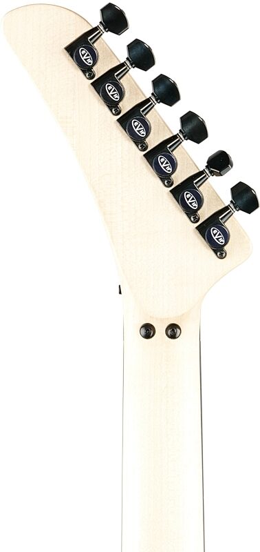 EVH Eddie Van Halen 5150 Series Standard Electric Guitar, Stealth Black, with Ebony Fingerboard, Headstock Straight Back