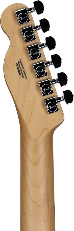 Fender Standard Telecaster Electric Guitar, Maple Fingerboard, Aqua Marine Metallic, Headstock Straight Back