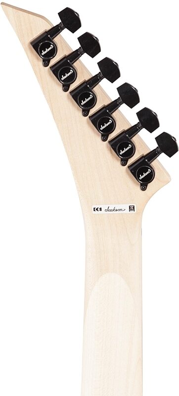 Jackson JS Series RR Minion JS1X 2/3-Scale Electric Guitar, Satin Black, Headstock Straight Back