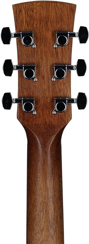Ibanez PC50 Acoustic Guitar, Open Pore Brown Sunburst, Headstock Straight Back