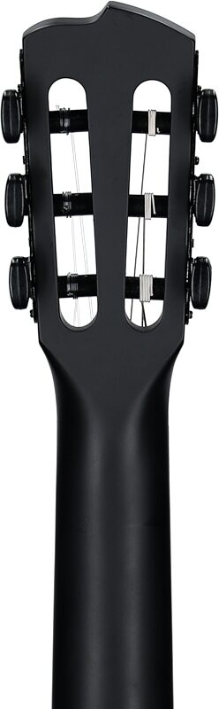 Breedlove Discovery S Concert CE Classical Acoustic Guitar, Satin Black, Headstock Straight Back