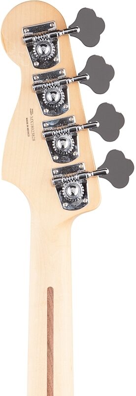 Fender Player Precision Electric Bass, Maple Fingerboard, Tidepool, Headstock Straight Back