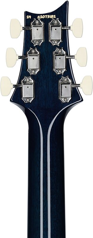 PRS Paul Reed Smith S2 McCarty 594 Singlecut Quilt Electric Guitar (with Gig Bag), Blue Matteo, Headstock Straight Back