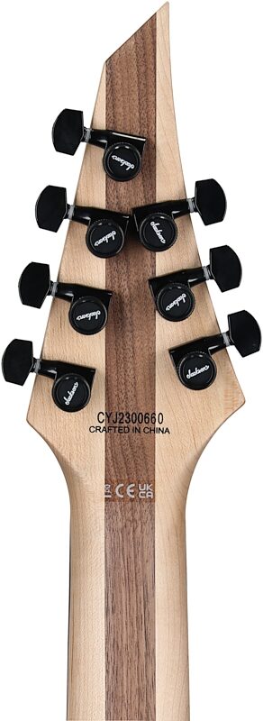 Jackson Pro Plus DK MDK7P HT 7-String Electric Guitar (with Gig Bag), Satin Black, Headstock Straight Back