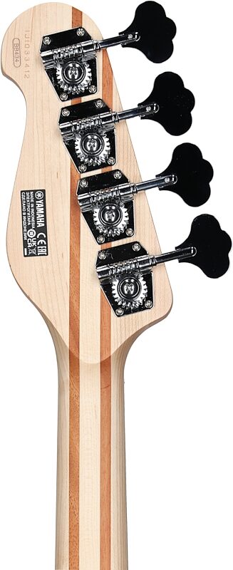 Yamaha BB434 Electric Bass Guitar, Red Metallic, Headstock Straight Back