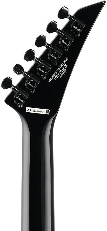 Jackson X Series Rhoads RRX24 Electric Guitar, with Laurel Fingerboard, Gloss Black, Headstock Straight Back