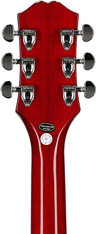 Epiphone Les Paul Standard 60s Electric Guitar, Left-Handed, Bourbon Burst, Headstock Straight Back